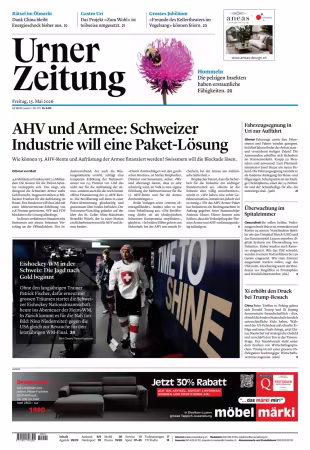 Urner Zeitung - 15 Mai 2026