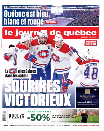Le Journal de Quebec - 15 mai 2026