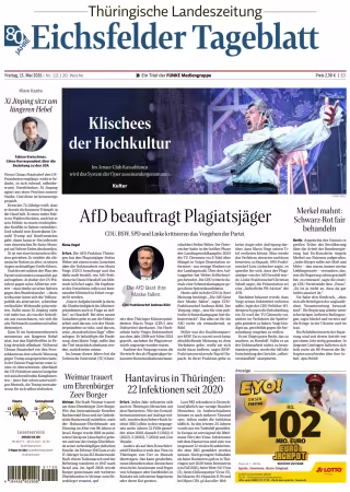 Thuringische Landeszeitung (Eichsfeld) - 15 Mai 2026