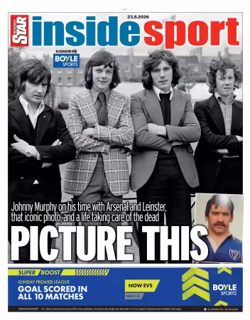 Irish Daily Star Inside Sport - 23 May 2026
