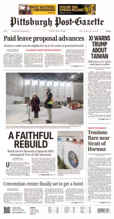 Pittsburgh PostGazette - 15 May 2026