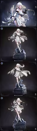 Neko Figurines – Zero – Drakengard – 3D Print Model
