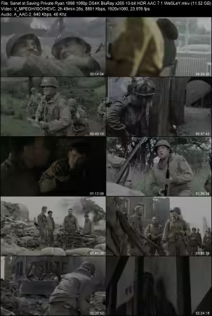Saving Private Ryan 1998 1080p DS4K BluRay x265 10-bit HDR AAC 7.1 WeSLeY