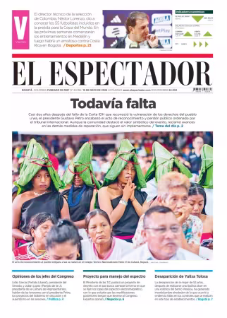 El Espectador - 15 mayo 2026