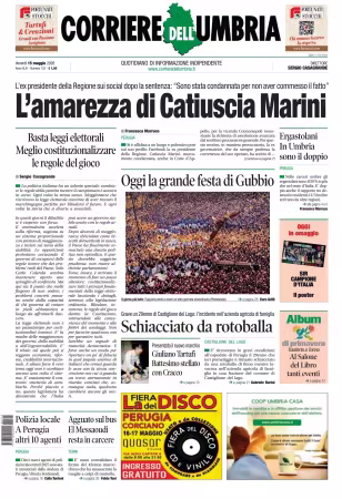 Corriere dell Umbria - 15 maggio 2026