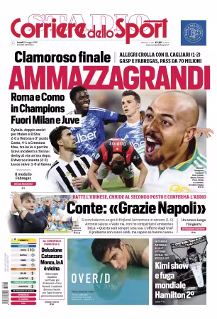 Corriere dello Sport - 25 maggio 2026