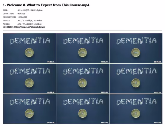 Understanding Dementia: Beyond Memory Loss