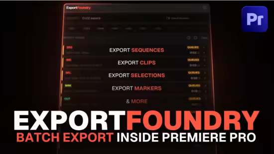 Aescripts ExportFoundry v1.0.2 (Win/Mac)​
