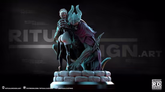 Ritual Design – Miah and Kord – 3D Print Model