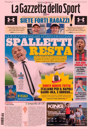 La Gazzetta dello Sport - 23 maggio 2026