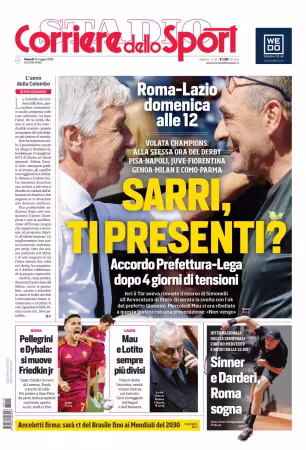 Corriere dello Sport (Roma) - 15 maggio 2026