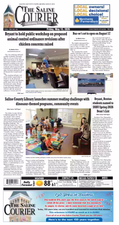 The Saline Courier - 15 May 2026