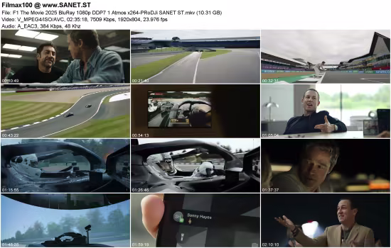 F1 The Movie 2025 BluRay 1080p DDP7.1 Atmos x264-PRoDJi