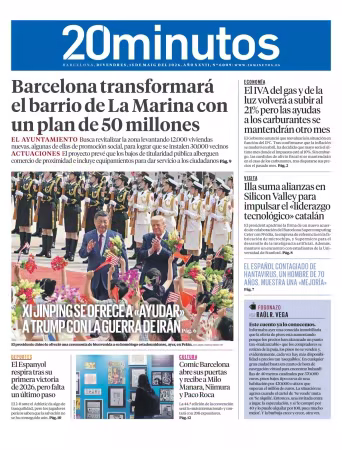 20 Minutos Barcelona - 15 mayo 2026