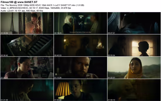 The Mummy 2026 1080p WEB HEVC 10bit AAC5.1-LuCY