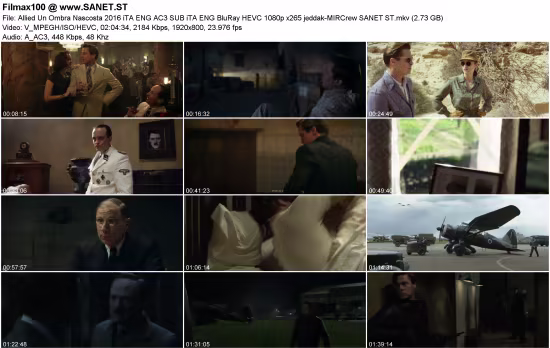 Allied Un Ombra Nascosta 2016 iTA ENG AC3 SUB iTA ENG BluRay HEVC 1080p x265 jeddak-MIRCrew