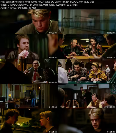 Rounders 1998 1080p AMZN WEB-DL DDP 5.1 H264-BLOOM