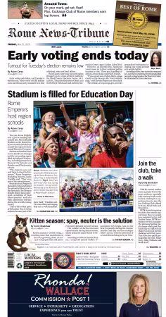 Rome NewsTribune - 15 May 2026