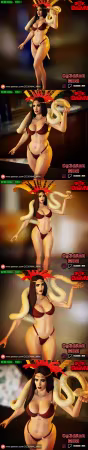 Cg3dAnk Mini – Santanico Pandemonium (From Dusk Till Dawn) – 3D Print Model