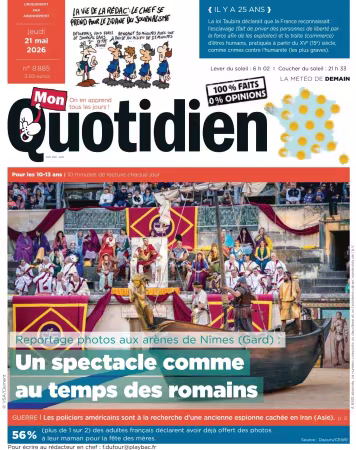 Mon Quotidien - 21 mai 2026