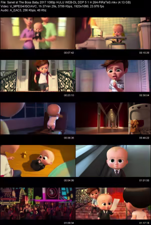 The Boss Baby 2017 1080p HULU WEB-DL DDP 5.1 H264-PiRaTeS