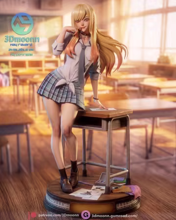 3Dmoonn – Marin Kitagawa – 3D Print Model