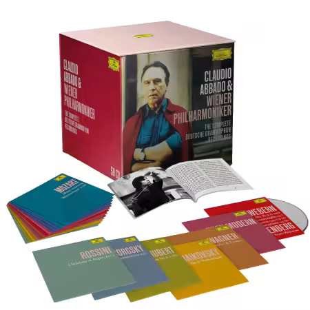 Claudio Abbado &amp; Wiener Philharmoniker - The Complete DG Recordings[58CDs Box Set] (2020) MP3