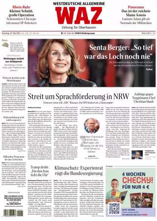 Westdeutsche Allgemeine Zeitung (Oberhausen) - 19 Mai 2026