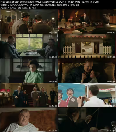 Stan and Ollie 2018 1080p AMZN WEB-DL DDP 5.1 H264-PiRaTeS
