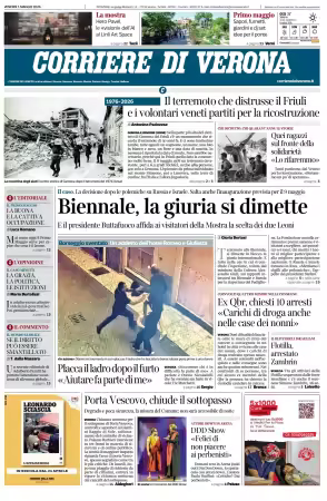 Corriere di Verona - 1 maggio 2026 (PDF)