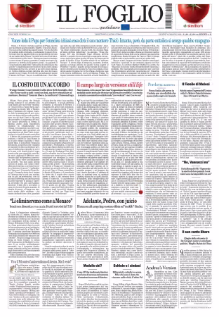 Il Foglio Quotidiano - 28 maggio 2026