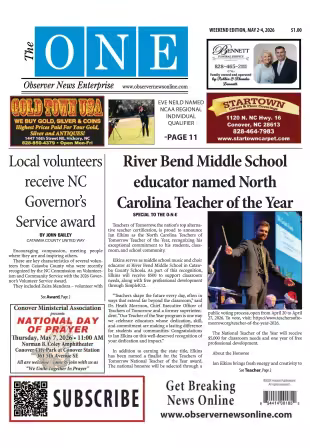 Observer News Enterprise - 2 May 2026