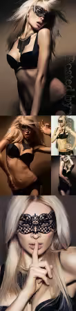 Luxury women in lingerie posing stock photo vol 24
