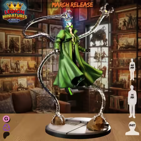 Legion Miniatures – Marvel – Octopus – 3D Print Model