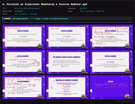 Aritmética Modular para Programación y Algoritmos