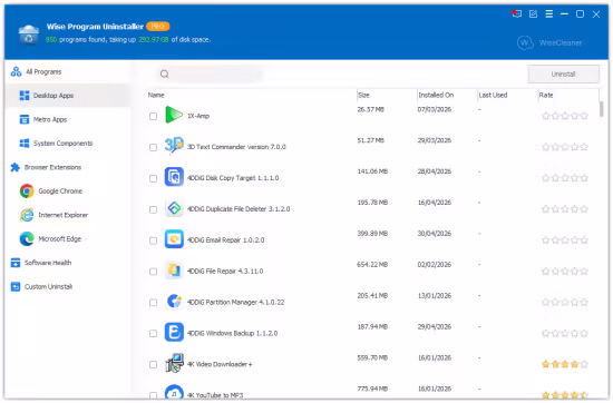 Wise Program Uninstaller Pro 3.2.9.275 Multilingual