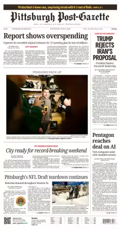 Pittsburgh PostGazette - 2 May 2026