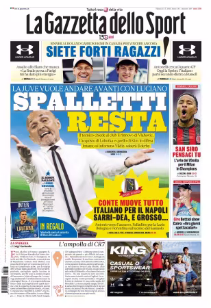 La Gazzetta dello Sport Roma - 23 maggio 2026