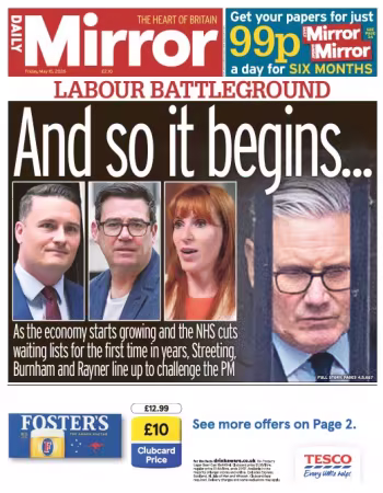 Daily Mirror - 15 May 2026