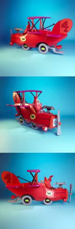 RedMax – Crimson Haybaler – 3D Print Model