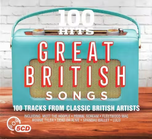 VA - 100 Hits - Great British Songs[5CD] (2017) Lossless