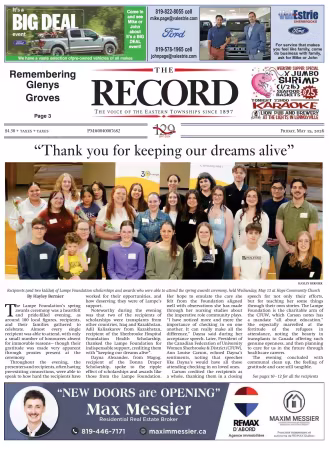Sherbrooke Record - 15 May 2026
