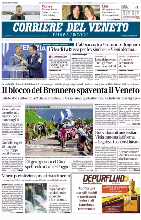 Corriere del Veneto (Padova e Rovigo) - 28 maggio 2026