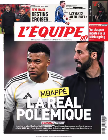 L'Equipe - 16 mai 2026