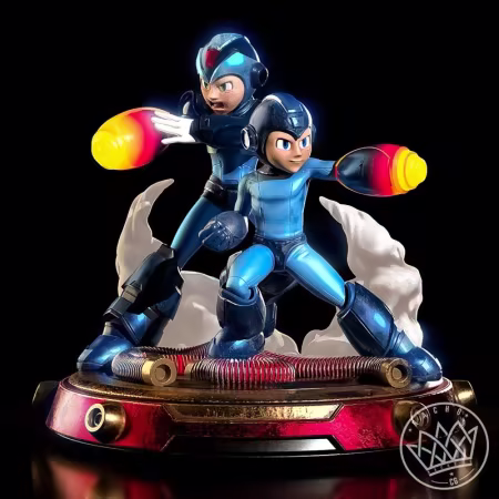 Nacho CG – Fan Art – Mega Man – Diorama version – 3D Print Model