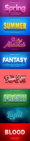 Psd text effect set vol 381