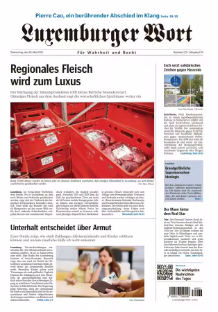 Luxemburger Wort - 28 Mai 2026