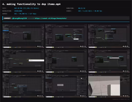 Unreal engine making granny game pickup system for pc