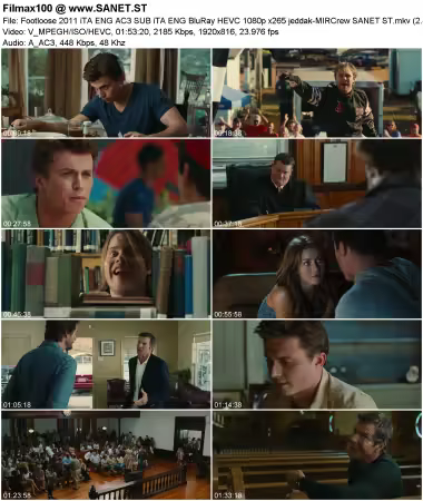 Footloose 2011 iTA ENG AC3 SUB iTA ENG BluRay HEVC 1080p x265 jeddak-MIRCrew