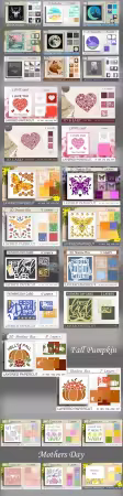 3D Layered Cards Bundle - Shadow Box Mega Bundle